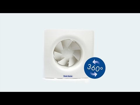 Vent-Axia Silent Fan - Open Grille 360° view